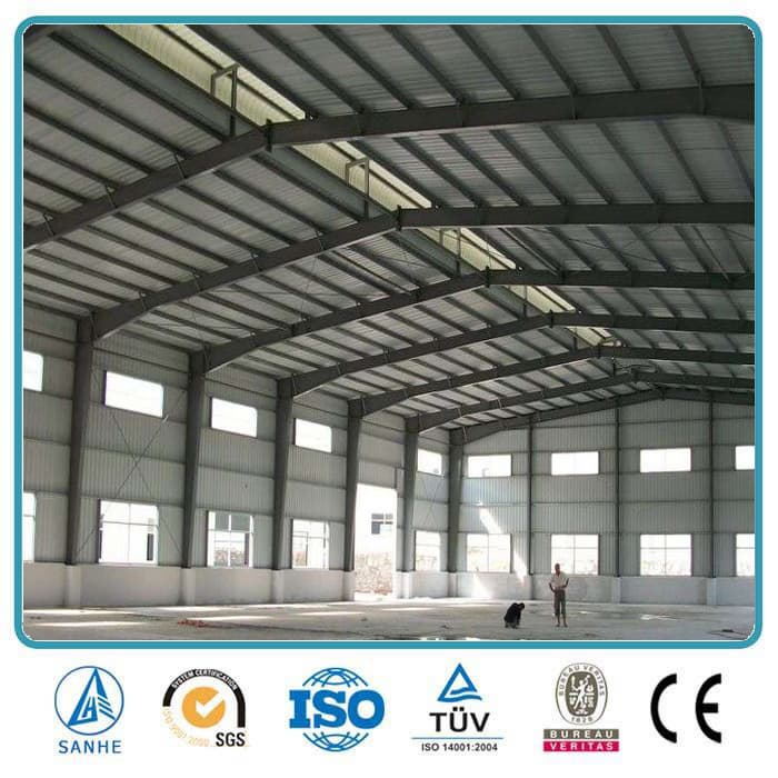 prefabricated industrial building steel structure warehouse